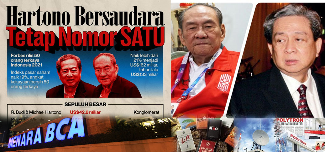 Dua Legendaris Dari Keluarga Hartono Memiliki Harta Kekayaan Selangit Di Indonesia