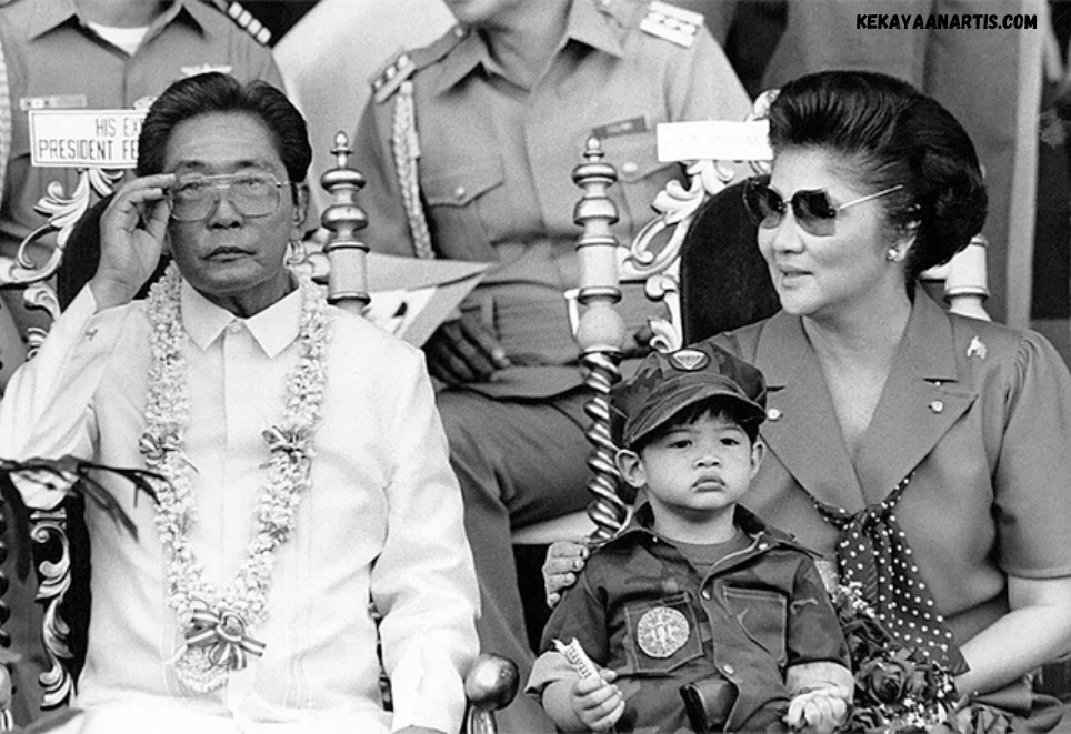 Kekayaan Ibu Negara Paling Boros, Imelda Marcos dan Suami